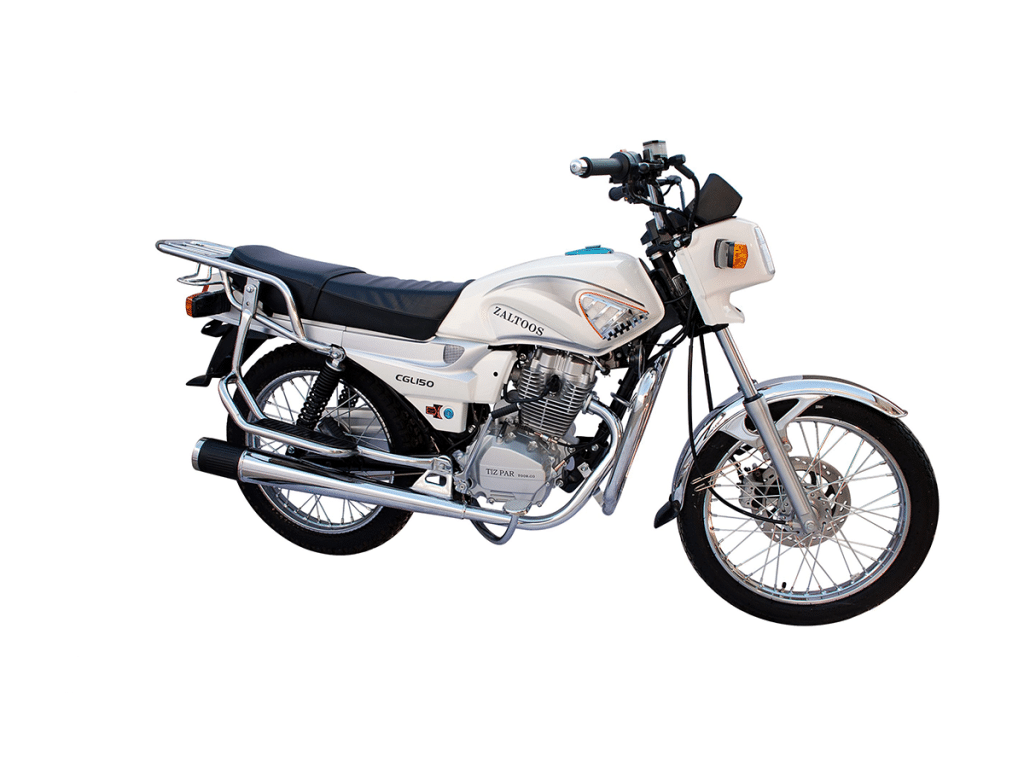 موتورسیکلت تیزپرتوس مدل زال توس Tizpartoos