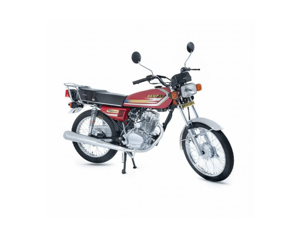 موتورسیکلت عرفان مدل به پر ۱۲۵ (استارتی) Erfancyclet