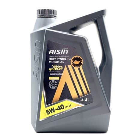روغن موتور آیسین 5W40 SP Plus حجم 4 لیتر