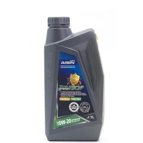 روغن موتور آیسین 0W20 SN PLUS حجم 1 لیتر