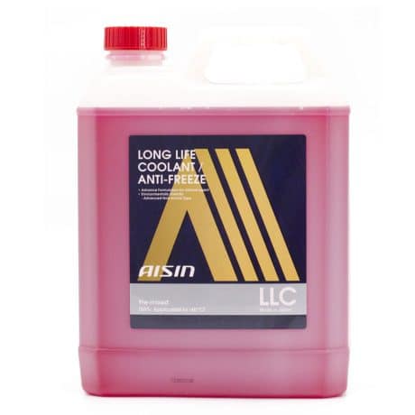 کولانت و ضدیخ آیسین LLC قرمز حجم 4 لیتر