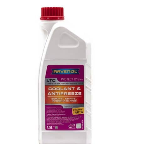 کولانت و ضدیخ و ضدجوش راونول مدل LTC قرمز 1.5 لیتری 40- درجه حجم 1.5 لیتر