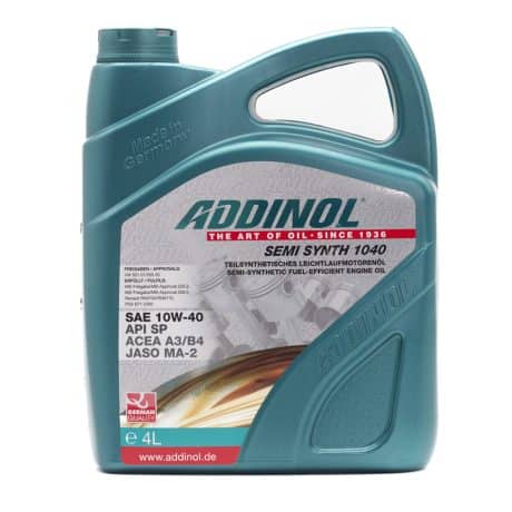 روغن موتور ادینول 10W40 SP حجم 4 لیتر