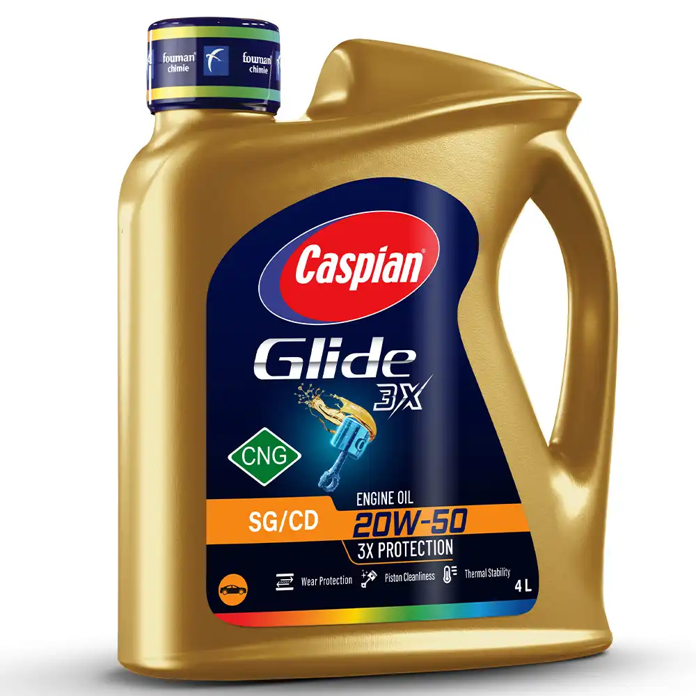 روغن موتور کاسپین SGCD 20W50 CNG حجم 4 لیتر