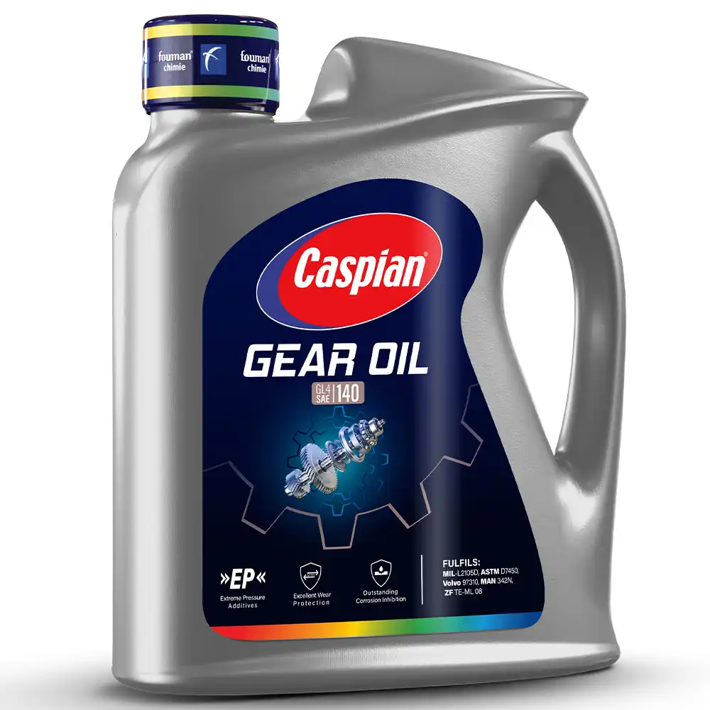 روغن گیربکس دستی کاسپین EP-140 GL4 چهار لیتری