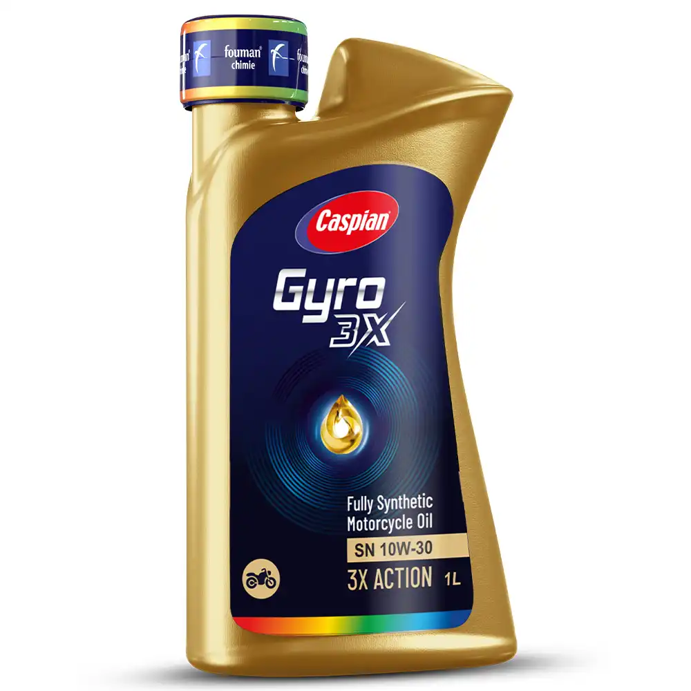 روغن موتور سیکلت کاسپین Gyro 3X 10w30 SN