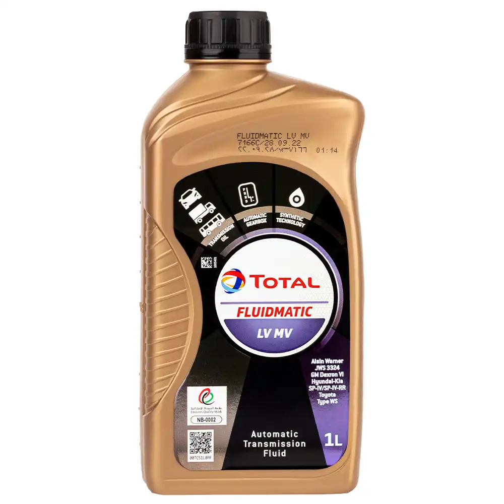 روغن گیربکس اتوماتیک توتال LV MV حجم 1 لیتر