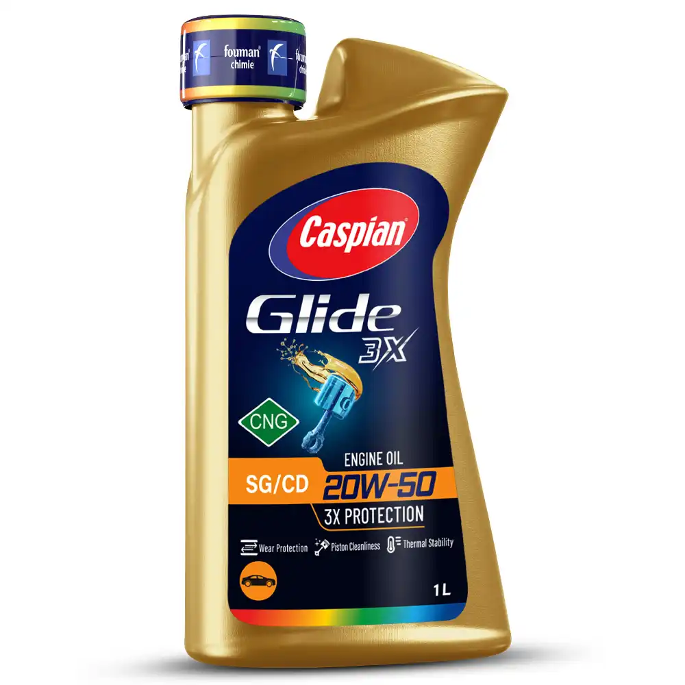 روغن موتور کاسپین SGCD 20W50 CNG حجم 1 لیتر