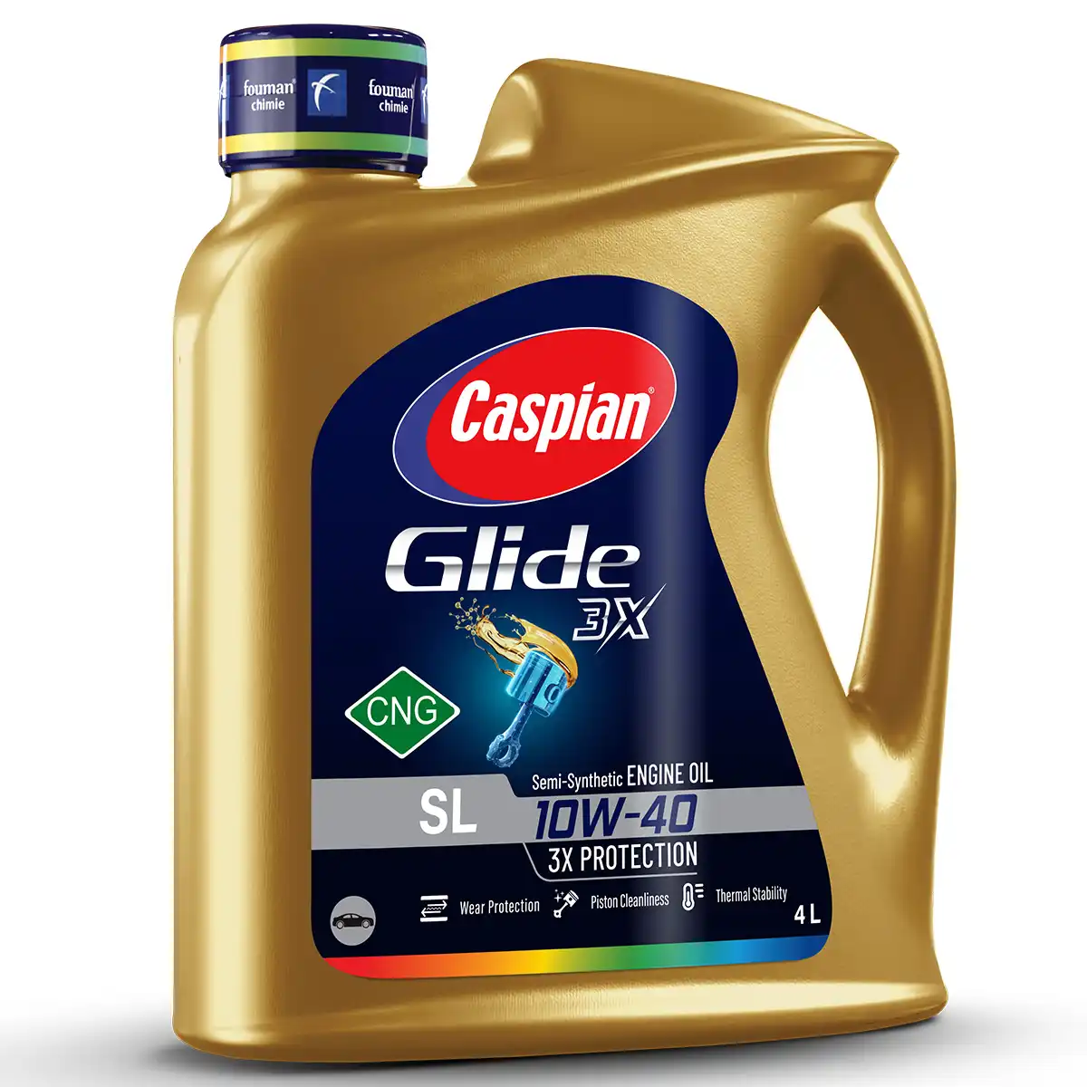 روغن موتور دوگانه سوز کاسپین CNG 10W40 SL