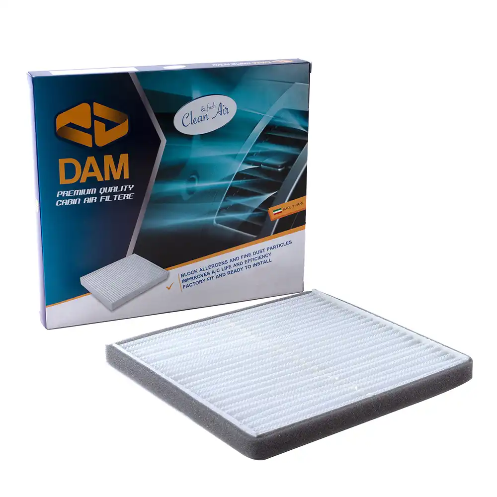 فیلتر کابین دم T118107011NA الیاف ساده