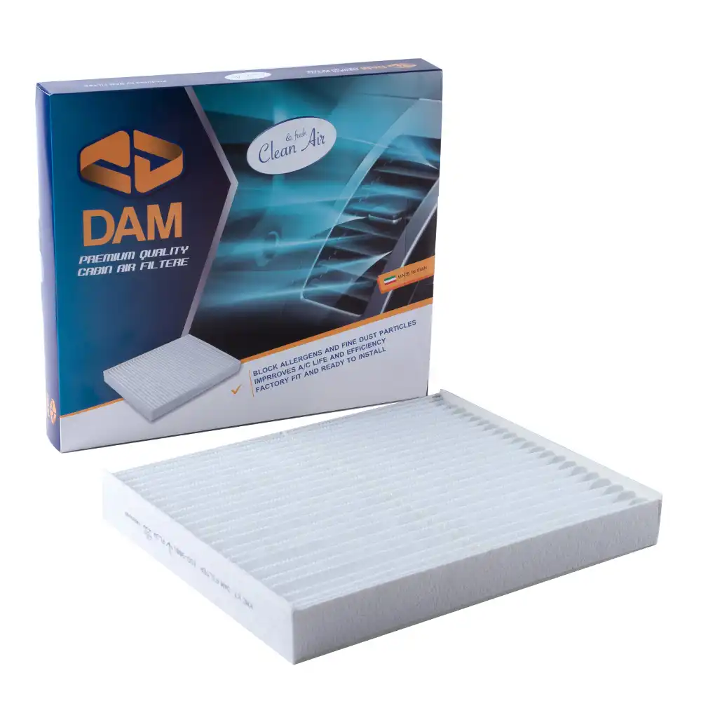 فیلتر کابین دم کی ام سی J7 الیاف ساده