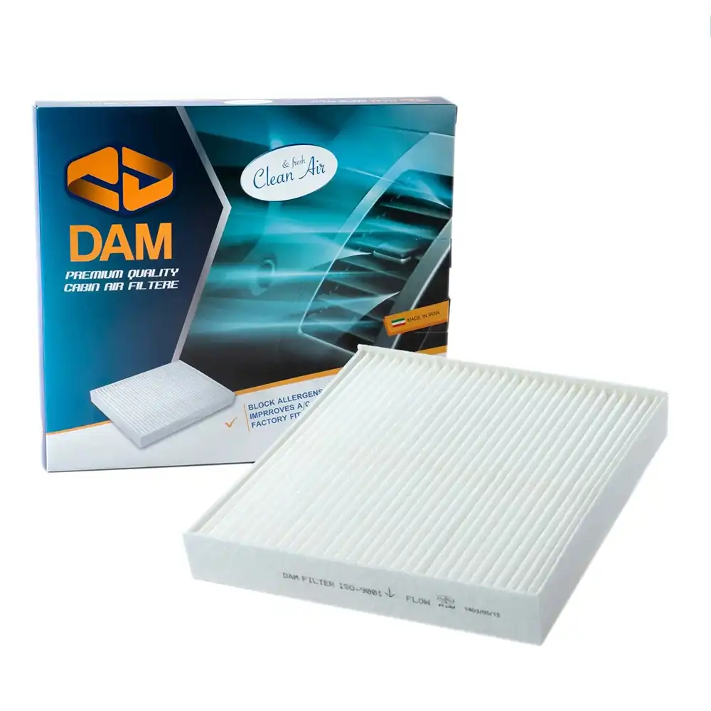 فیلتر کابین دم پیکاپ آمیکو آسنا الیاف ساده