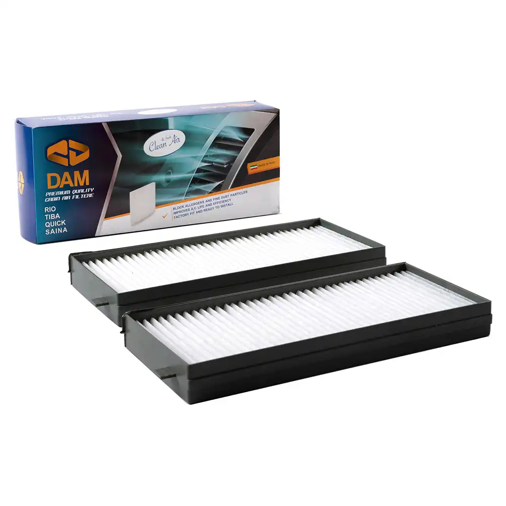 فیلتر کابین دم MF4 الیاف توری دار