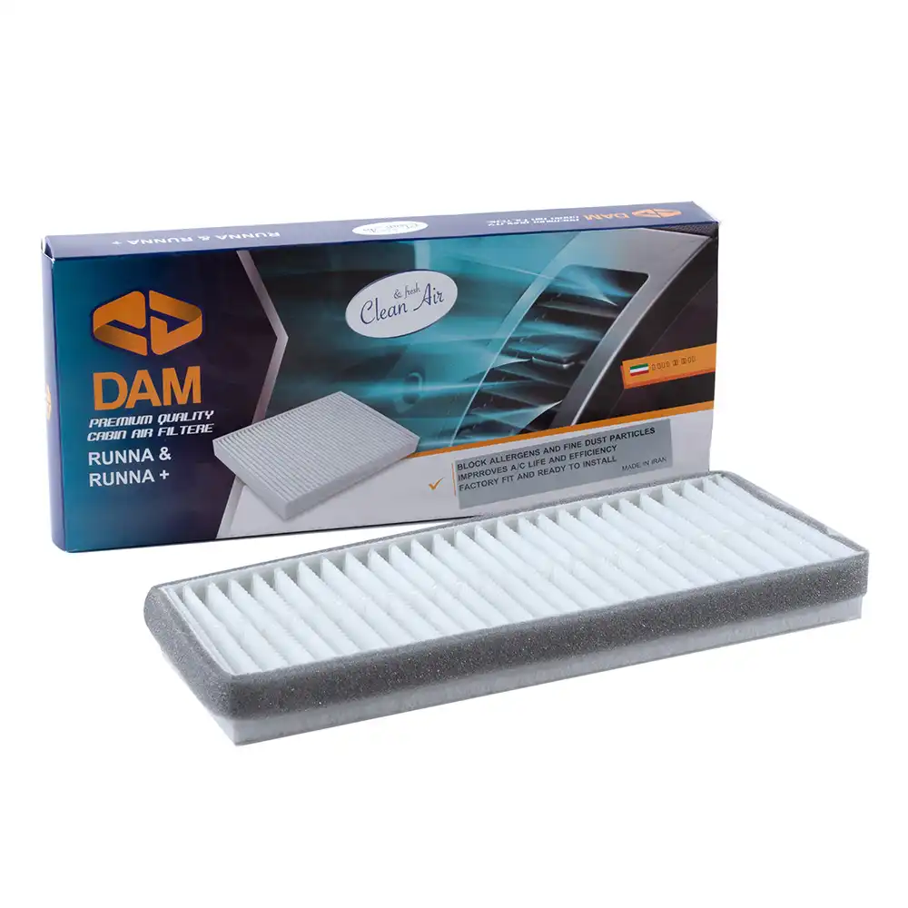 فیلتر کابین دم MF3 الیاف توری دار