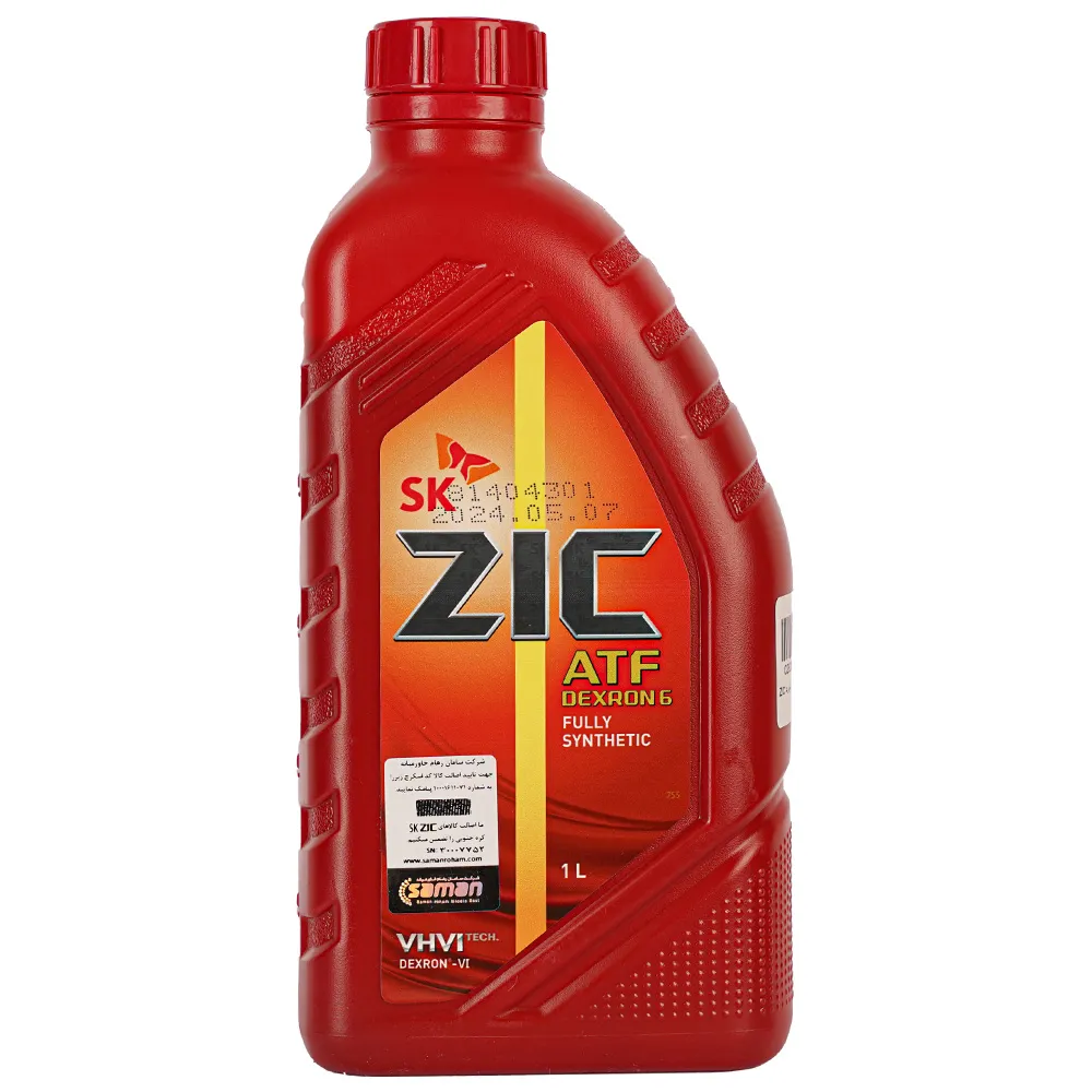 روغن گیربکس اتوماتیک زیک ATF DEXRON 6 حجم 1 لیتر