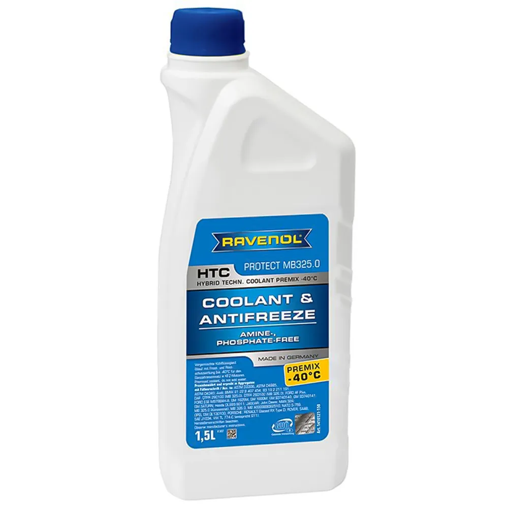 کولانت و ضدیخ راونول HTC آبی حجم 1.5 لیتر