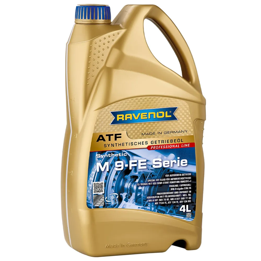 روغن گیربکس اتوماتیک راونول ATF M9-FE Serie حجم 4 لیتر