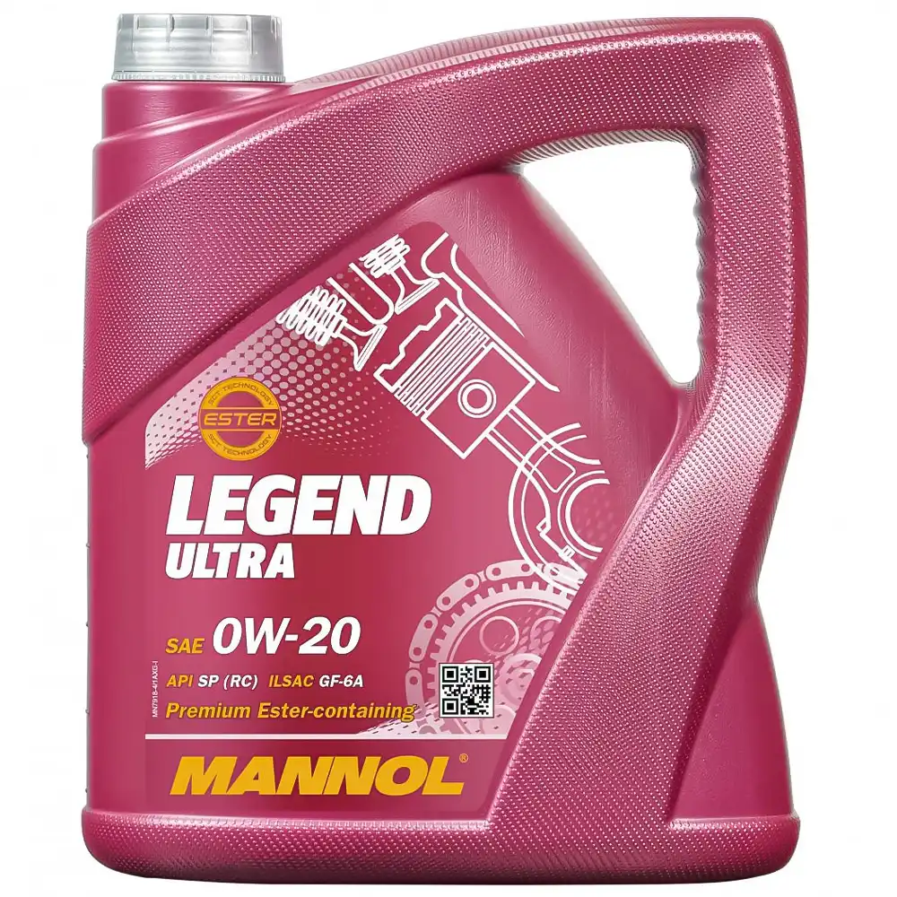 روغن موتور مانول Legend Ultra 0W20 حجم 4 لیتر