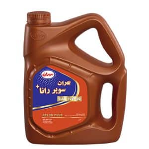 روغن موتور بهران مدل سوپر رانا + پلاس 10W40 SN plus حجم 4 لیتر